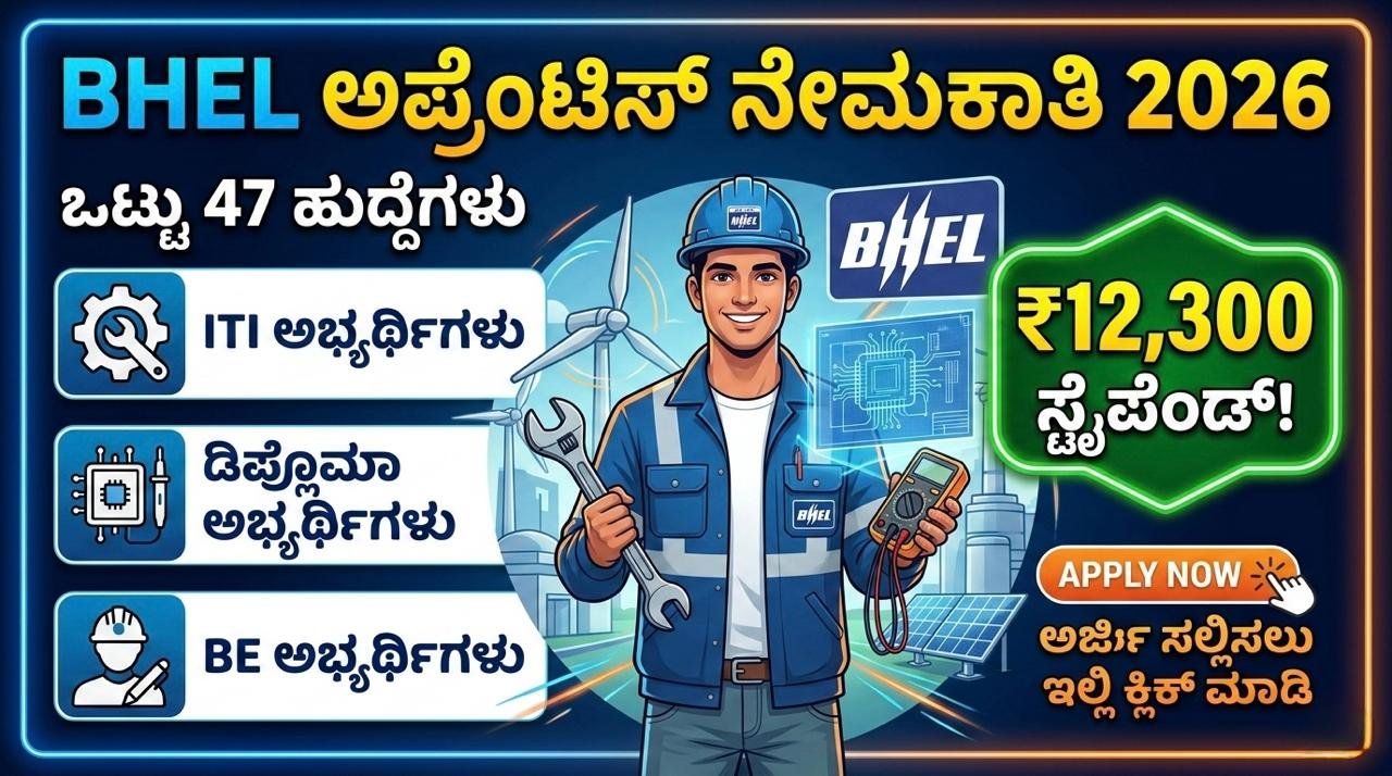 BHEL Apprentice Recruitment 2026