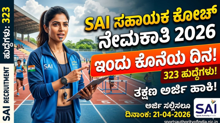 SAI Assistant Coach Recruitment 2026