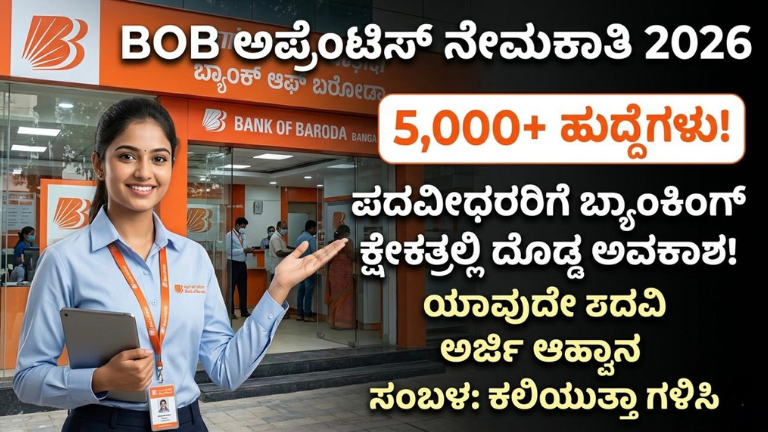 Bank of Baroda Apprentice Recruitment 2026