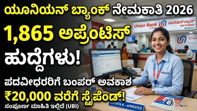 Union Bank Apprentice Recruitment 2026